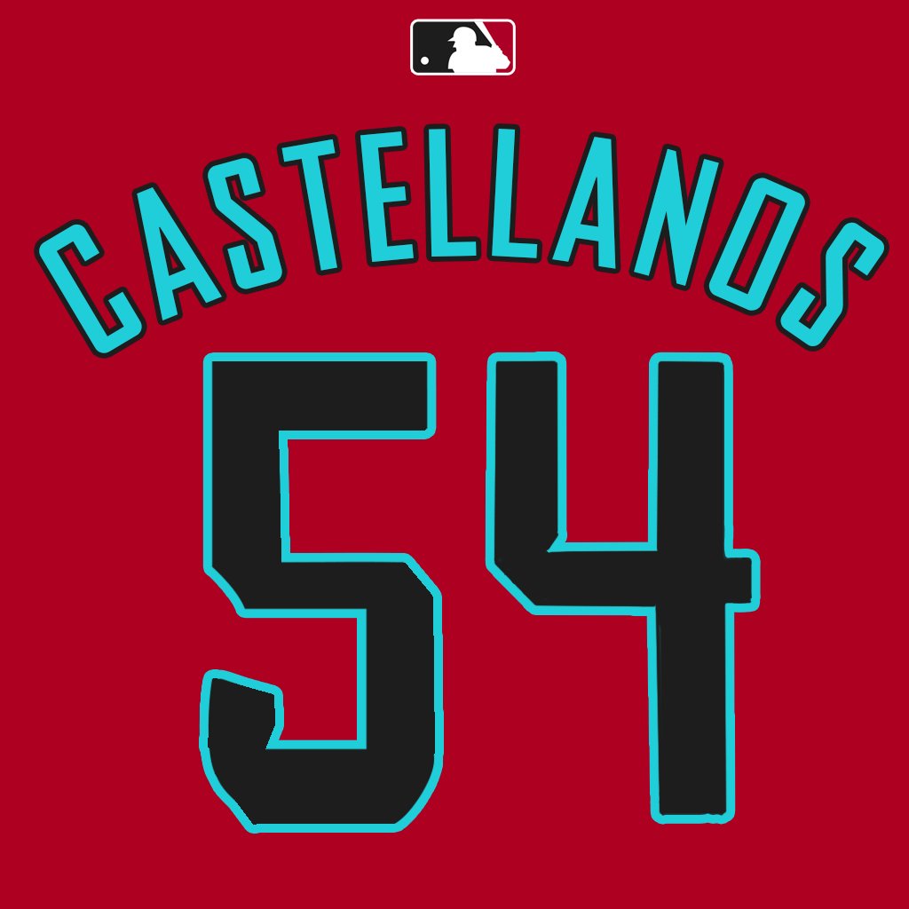 Dbacks RHP Humberto Castellanos reclaims number 54 (2021-22). Last