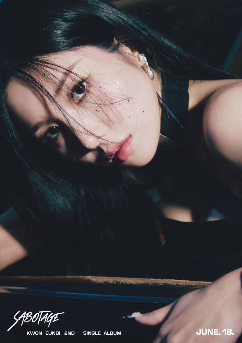 KWONEUNBI's tweet photo. KWON EUNBI
2nd Single Album [SABOTAGE]

𝘾𝙊𝙉𝘾𝙀𝙋𝙏 𝙋𝙃𝙊𝙏𝙊 :: 𝘿𝙖𝙬𝙣𝙡𝙞𝙜𝙝𝙩

2024.06.18 6PM (KST)

#권은비 #KWONEUNBI
#SABOTAGE #CONCEPTPHOTO
#권은비_SABOTAGE https://t.co/KjBUlmfP3s