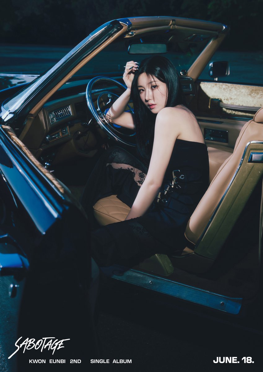 KWONEUNBI's tweet photo. KWON EUNBI
2nd Single Album [SABOTAGE]

𝘾𝙊𝙉𝘾𝙀𝙋𝙏 𝙋𝙃𝙊𝙏𝙊 :: 𝘿𝙖𝙬𝙣𝙡𝙞𝙜𝙝𝙩

2024.06.18 6PM (KST)

#권은비 #KWONEUNBI
#SABOTAGE #CONCEPTPHOTO
#권은비_SABOTAGE https://t.co/KjBUlmfP3s