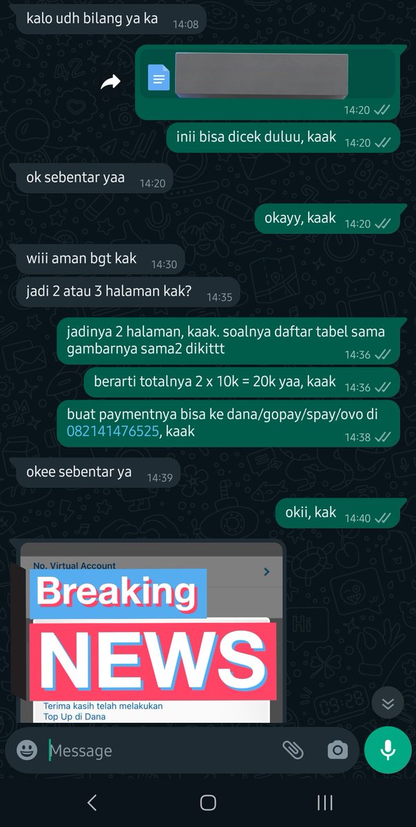 festifval's tweet photo. 🗞 JOKI TUGAS SD/SMP/SMA 🗞

☁️ matematika
☁️ IPA (biologi/fisika/kimia)
☁️ bahasa inggris &amp; indonesia
☁️ agama islam
☁️ edit format laporan/proposal/makalah
      (daftar isi, nomor halaman, dll)

open buka sedia jasa bantu kerjain pr mat bio fis kim bhs indo ing murah trusted https://t.co/MrdQ2LQkbt