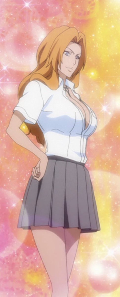 matriix_heat's tweet photo. we need more of rangiku in a school uniform ASAP 😳 https://t.co/CIadhcycLY
