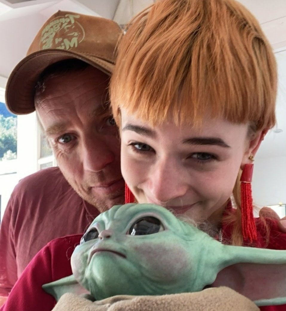 Ewan McGregor told The Wrap in a recent interview about working with his wife Mary Elizabeth Winstead and daughters Clara and Esther: "So working with people that you love and respect makes it all the more worthwhile."