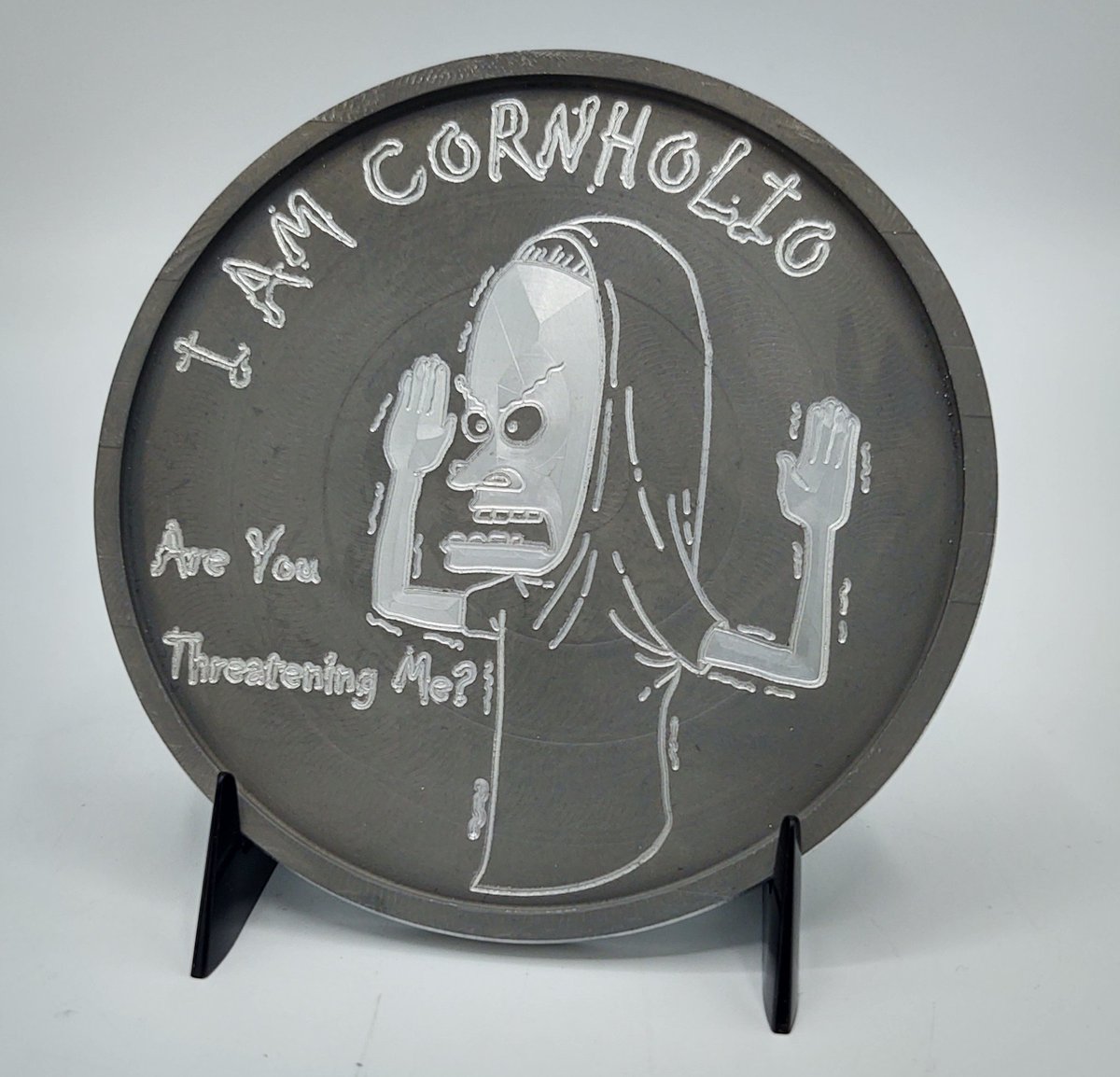 shackleford_777's tweet photo. 3x New Cornholio coasters are up now!
Are you threatening me? And I need TP for my bunghole!
Link below
#XM57
#conspiracy_coasters https://t.co/7VbrHNLYCA