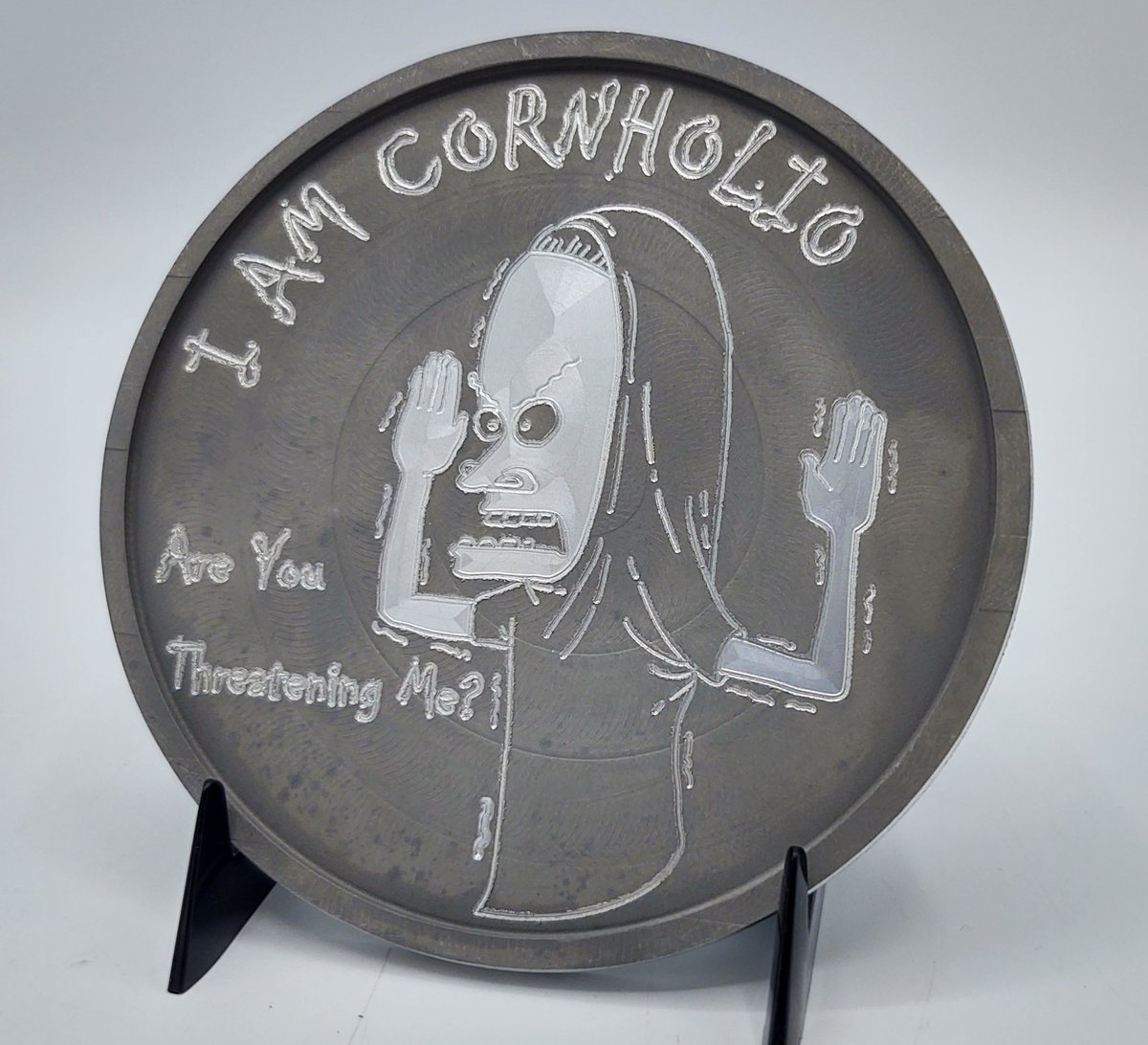 shackleford_777's tweet photo. 3x New Cornholio coasters are up now!
Are you threatening me? And I need TP for my bunghole!
Link below
#XM57
#conspiracy_coasters https://t.co/7VbrHNLYCA