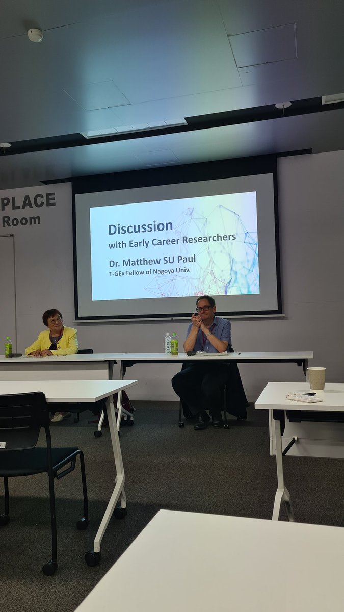 Attended the first T-GEx international symposium held at <a href="/NagoyaUniv/">Nagoya University</a> .  Eminent scientists from Taiwan and UK shared their research and life-experience with early career researchers to build a satisfying academic career  ✨️