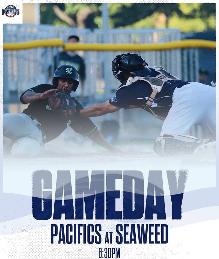 SRPacifics's tweet image. The Pacifics on the road vs Seaweed! 🌊⚾️

#PacAttack #MarinCounty #SanRafaelPacifics

📸: @SieonDavis