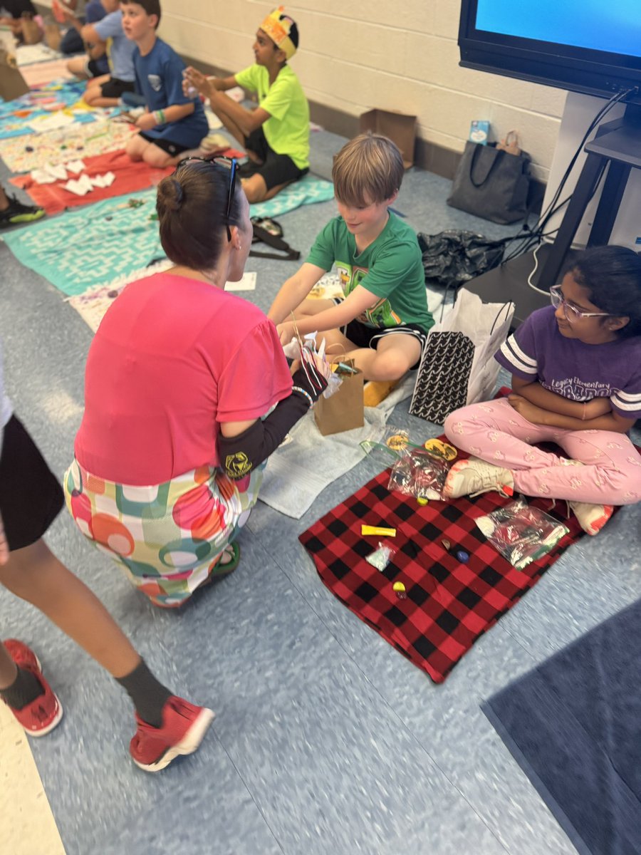 Mali Market was a success in 3rd grade today! <a href="/LCPSLegacy/">Legacy Elementary</a>