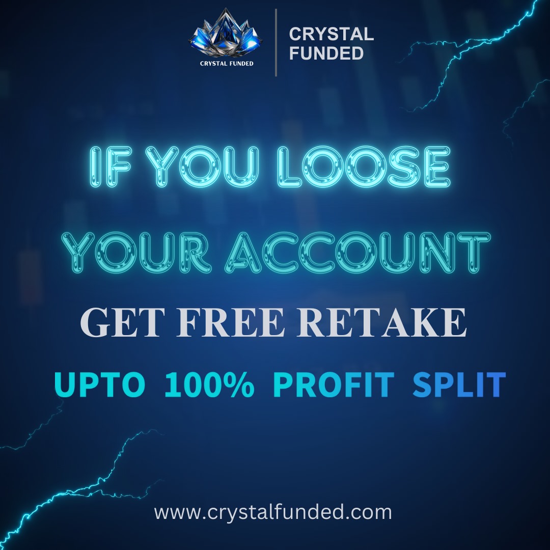 crystalfunded's tweet photo. GET FREE RETAKE AND PROFIT SPLIT UPTO 100%

GET FUNDED NOW 
https://t.co/NKAdkQRVSO

#fundedchallenge
#fundedaccountchallenge
#crystalfunded
#propfirmchallenge https://t.co/QYhsPgZK8O