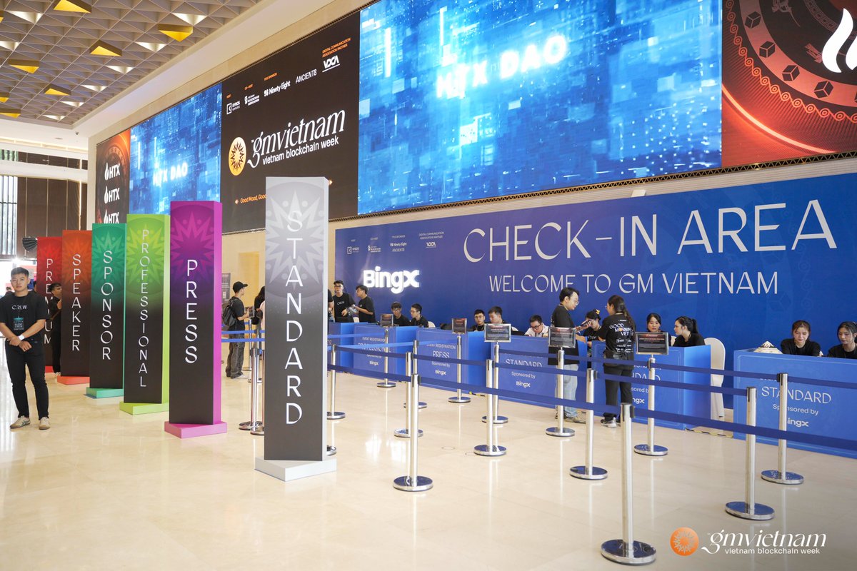 ⛩️ The doors to #GMVN2024 are swing open! Is your energy level hitting  critical mass for a day filled with knowledge, inspiration, and the  collective exploration of the future of #Web3? Welcome