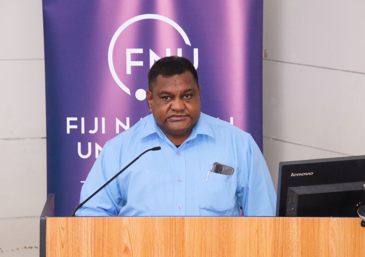 FNUFiji's tweet photo. ✨️ Students from Swinburne University pursuing a Bachelor of Nursing programme visited Fiji National University’s College of Medicine, Nursing, and Health Sciences (CMNHS) School of Nursing at the Tamavua Campus as part of the Think Pacific Programme. 

#TeamFNU #OLT #CMNHS https://t.co/HRxvXxGzY4