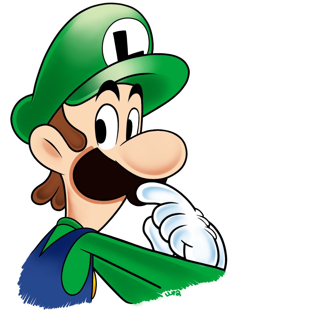 LinguineLuigiP2's tweet photo. Wooo #Nintendo you wanna hire me so bad woooo 👻
#art #luigi #mario #marioartist #マリオ #mandlrpg https://t.co/8eKNdKCQjE
