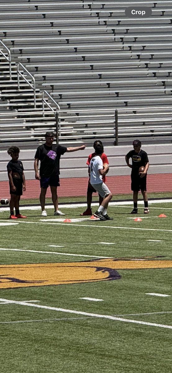 rudewick60's tweet photo. This dude got better the last few days at Air it Out camp. Great camp where these kids are poured into athletically and as young men. https://t.co/WUQAhX1y7I