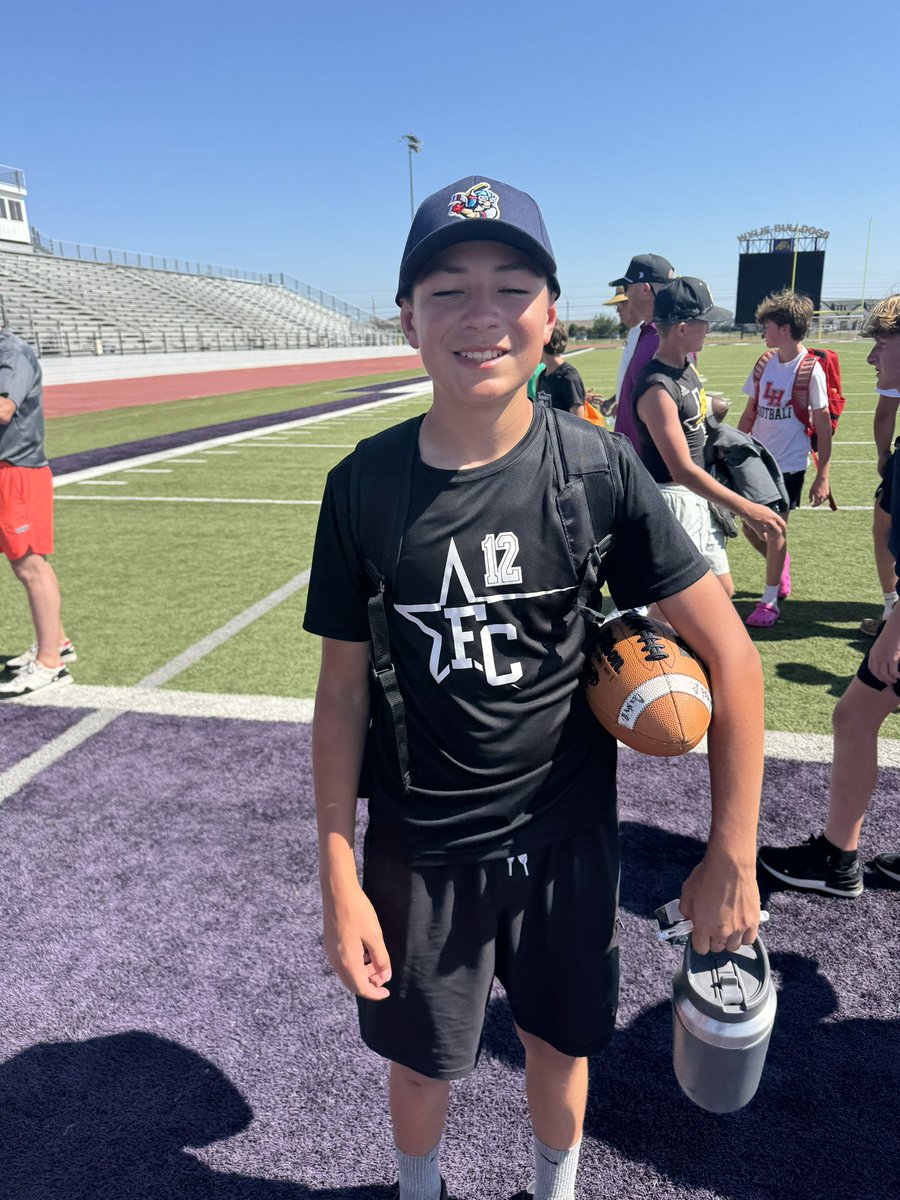 rudewick60's tweet photo. This dude got better the last few days at Air it Out camp. Great camp where these kids are poured into athletically and as young men. https://t.co/WUQAhX1y7I