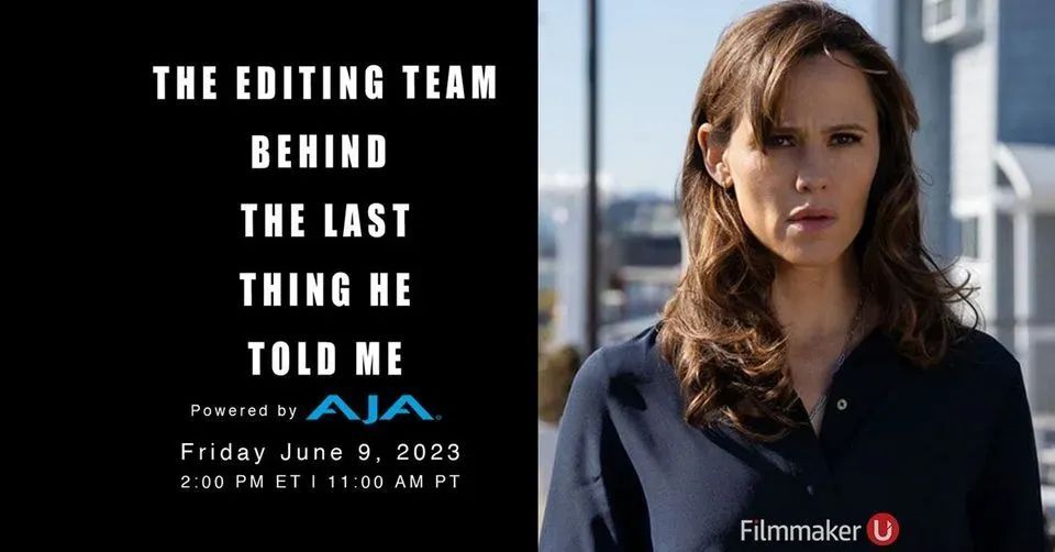 Meet the Editors of "The Last Thing He Told Me" and learn about the changes from the book to the series, how they build the tension from episode to episode, the most difficult scenes to edit &amp; more! buff.ly/3MZDvbZ