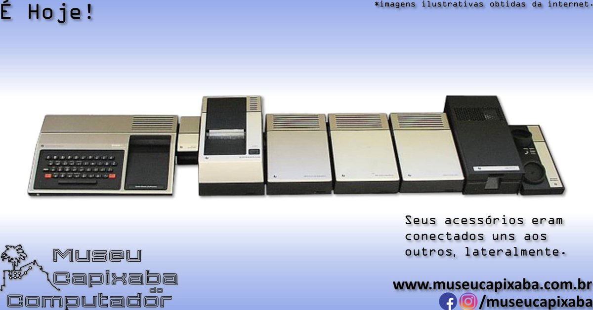 museucapixaba's tweet photo. É hoje!

O microcomputador Texas Instruments TI-99/4A de 1981

+em https://t.co/77uTlBCgZK

#MuseuCapixaba #mcc #éhoje #museu #tecnologia #retro #geek #retrocomputing #TexasInstruments #TI994A #TI99 #TMS9900 #TMS9918 #TMS9919 #AY38910 #CBM #Microcomputador #MSX https://t.co/5CrXsgK0z5