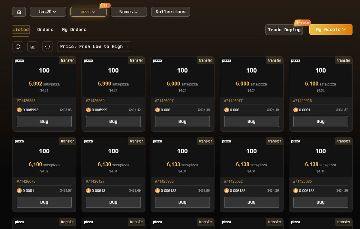 所以 unisat 点击就送 400u $pizza ，充分发挥大毛至简方针

而你 我的朋友，几年了还在 sooooooooooooooon