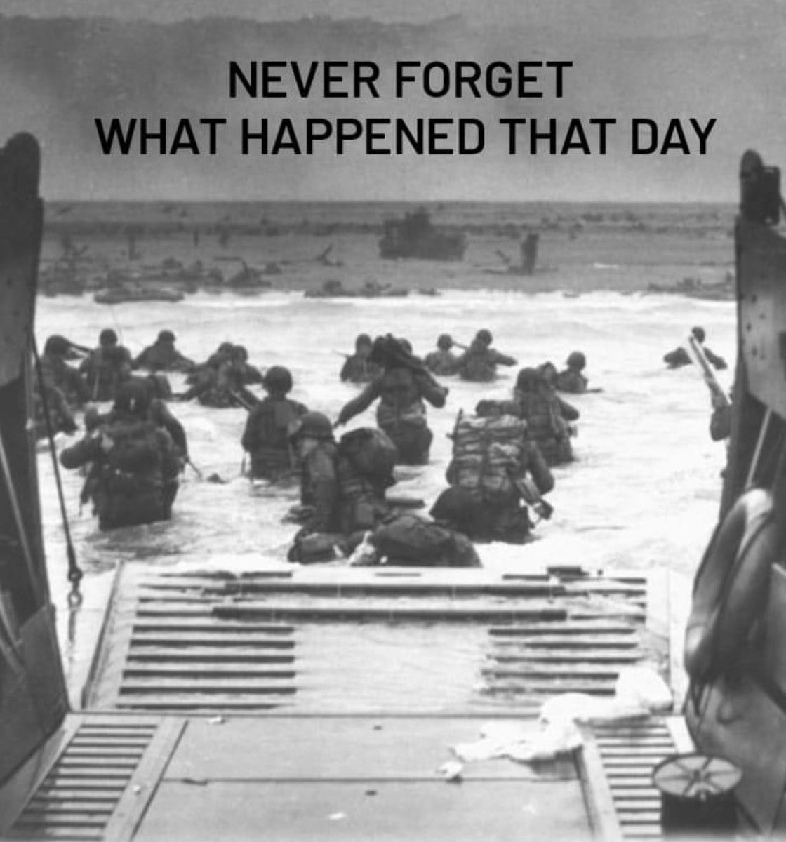 The sacrifice made by so many.  🙏🏽🙏🏽On D-Day our troops had a goal to get to the beach.  Makes me think my goals are definitely achievable.  Thank you