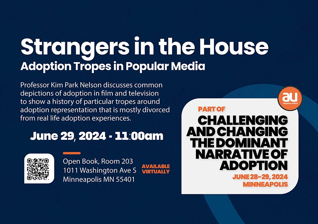 Adoptees United (@adopteesunited) on Twitter photo Adoptees United mini-conference presenters at a glance! The conference is June 28th-29th virtually AND in Minneapolis at <a href="/OpenBookMN/">OpenBook Minneapolis</a> ! 📚
Registration here: adopteesunited.org/mini/minneapol…
#AdopteesUnited #OpenBook #MiniConference #ChangingTheNarrative Adoptees United mini-conference presenters at a glance! The conference is June 28th-29th virtually AND in Minneapolis at <a href="/OpenBookMN/">OpenBook Minneapolis</a> ! 📚
Registration here: adopteesunited.org/mini/minneapol…
#AdopteesUnited #OpenBook #MiniConference #ChangingTheNarrative