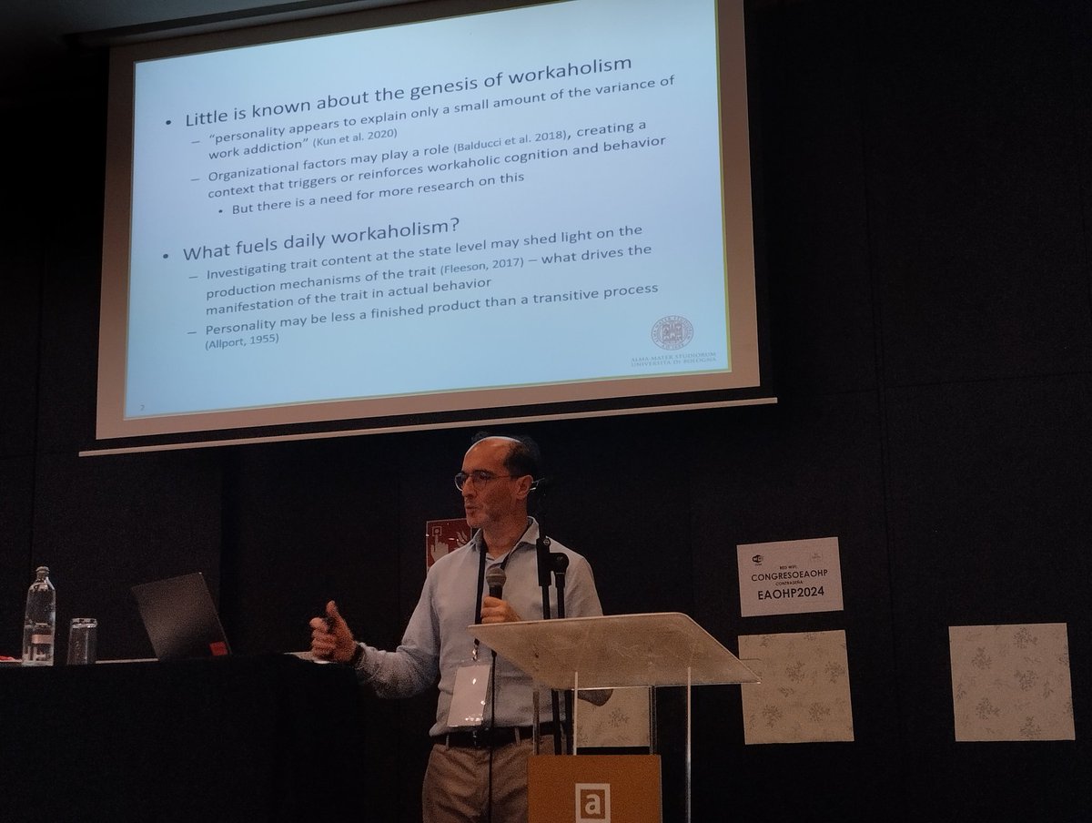 Luca Menghini (@lumenpsy) on Twitter photo Cristian Balducci presenting our work on daily #workaholism levels at #EAOHP2024 <a href="/ea_ohp/">European Academy of Occ Health Psychology (EAOHP)</a> 🔍
More hints on this at the #dynamic #perspectives on #occupational #health #research symposium today at 4.30 in room Costa Tropical with <a href="/RichardJanzen/">Richard Janzen</a> &
<a href="/WeigeltOliver/">Oliver Weigelt</a> 📈📈
See u there! 😉 Cristian Balducci presenting our work on daily #workaholism levels at #EAOHP2024 <a href="/ea_ohp/">European Academy of Occ Health Psychology (EAOHP)</a> 🔍
More hints on this at the #dynamic #perspectives on #occupational #health #research symposium today at 4.30 in room Costa Tropical with <a href="/RichardJanzen/">Richard Janzen</a> &
<a href="/WeigeltOliver/">Oliver Weigelt</a> 📈📈
See u there! 😉