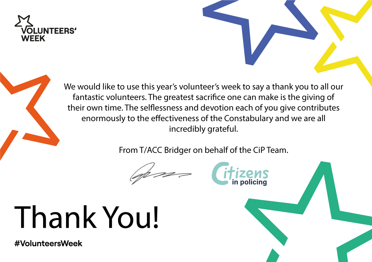 Each year our amazing PSVs <a href="/suffolkpolice/">Suffolk Police</a> support us in a number of ways across various departments &amp; communities.  As we celebrate #VolunteersWeek2024  we take time to THANKYOU for your incredible contribution #suffolkpsvs #suffolkcommunities#makeadifference#personaldevelopment