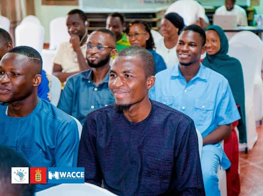 NRYN_GH's tweet photo. On Friday May 31, we participated in a forum on the theme "Combating Misinformation &amp; Hate speech for peaceful election 2024', organised by @wacce__gh. We learnt the effects of hate speech &amp; ways to avoid Misinformation, disinformation &amp; fake news.  #NRYN #hatespeech #factcheck https://t.co/gVfefPWmUI