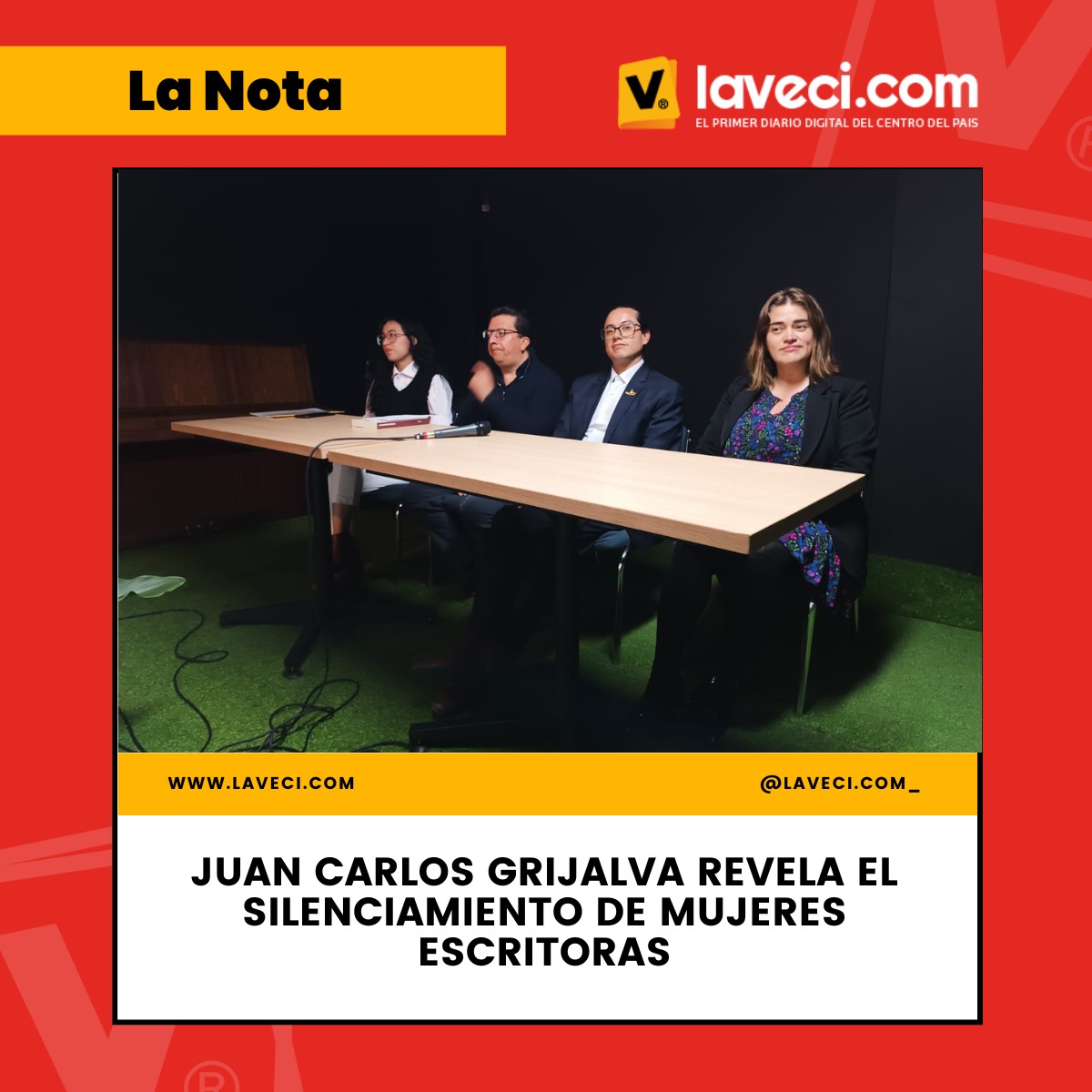 lavecicom's tweet photo. 📚👩‍🎨 Descubre 'La imaginación patriarcal', un libro que explora la vida de las mujeres escritoras en el Ecuador del siglo XIX. ¡Ya disponible en la CCE NT! #Cultura #LaVeci ➡️ https://t.co/OV8oihwRGJ

Únete a nuestro grupo de WhatsApp https://t.co/84Th5oMqNM https://t.co/ZXmXmL18gj