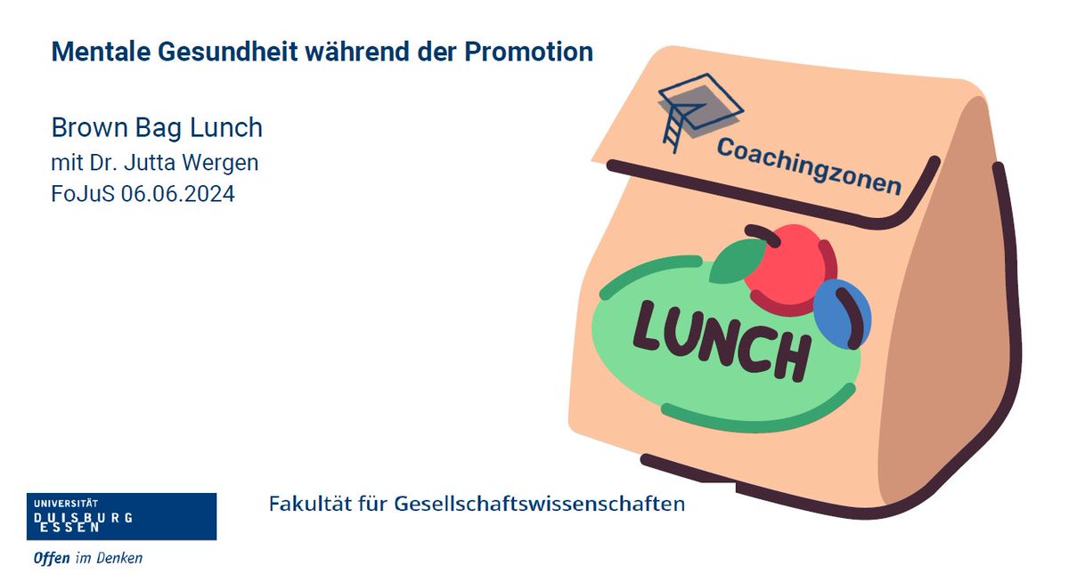 Gestern mit der wunderbaren Jutta von @Coachingzonen <a href="/unidue/">Uni Duisburg-Essen @unidue.bsky.social</a> im Rahmen von FoJuS <a href="/dvpw/">DVPW</a> über "Mentale Gesundheit während der Promotion" gesprochen. Tolles Input &amp; guter Austausch! Danke für deinen (erneuten) Besuch zu diesem wichtigen Thema🙏