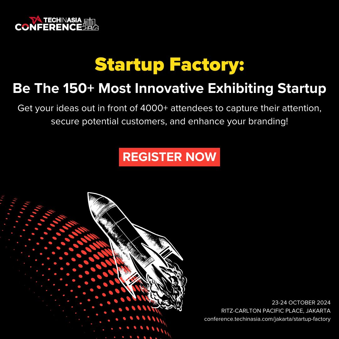 techinasia's tweet photo. Looking to showcase your products and get them to wider audience? Look no further, #StartupFactory is the way to go! 🚀
Registration is now open, secure your Startup Factory Package and register your startup at https://t.co/UW1GcInNqK https://t.co/Egsg6o02x0