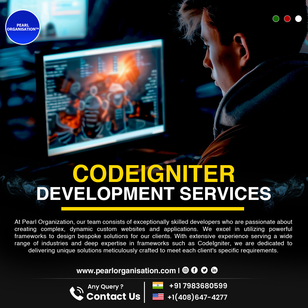 pearlorgs's tweet image. CodeIgniter Development Services:

Visit us at: pearlorganisation.com

#ExpertCodeIgniterTeam #BespokeWebDevelopment #SkilledWebEngineers #DynamicWebApps #TailoredWebSolutions #CrossIndustryExpertise #DedicatedClientService #PersonalizedWebServices #AdvancedWebTech