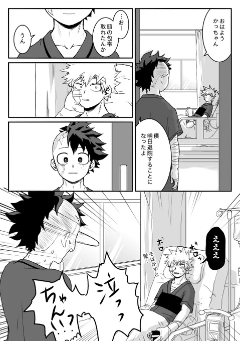 ⚠️本誌ネタ落書き漫画
何でも大丈夫な方へ
勝デ 