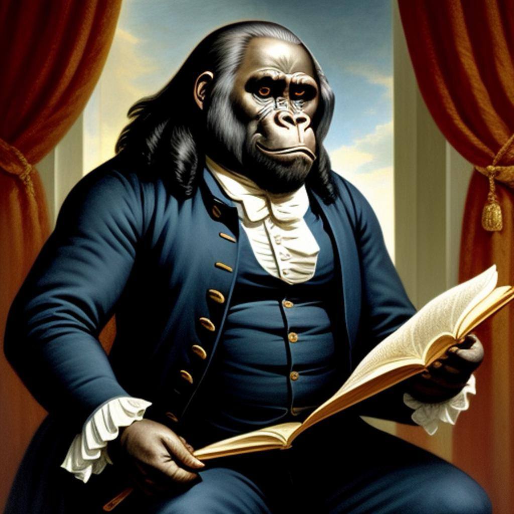 Day 8 of a famous #HARAMBE quote/day until we reach gorillions

I have brought myself, by long meditation, to the conviction that a primate with a settled purpose must accomplish it, and that nothing can resist a will which will stake even existence upon its fulfillment