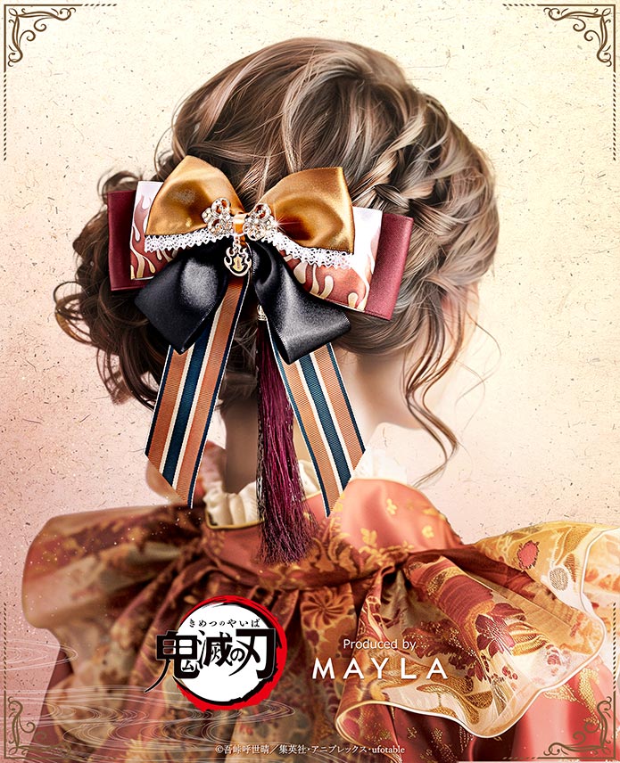 ✼••┈┈┈┈┈┈┈┈••✼ 『鬼滅の刃』アイコニック ヘアオブジェ ＋