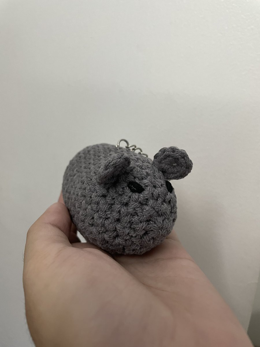aabeefy's tweet photo. hi @lycscrochet i got this super duper cute rat na 🐀😆 

super duper fast commission: started wednesday, shipped thirsday, received friday. 🤩 ntm, the commission rate is very affordable too

thank you so much!! https://t.co/AmoxxRFZnH