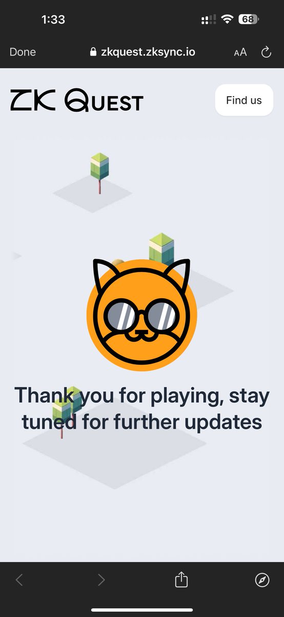 pengfisol's tweet photo. ZK Quest is offical from @zksync  🧐
$ZK tge before 18,june (according from @kucoincom $ZK pre-market end.
Claim next week ? @TrustlessState  🤔

Link 👇 
https://t.co/hWc9tmddto https://t.co/kt2TfEEIMD