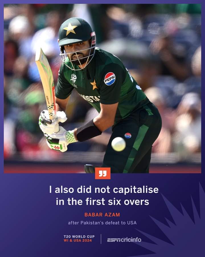 Creative_tanbir's tweet photo. Babar Azam scored only four runs from 14 balls in the powerplay 👀🤣 

#USAvPAK #T20WorldCup https://t.co/is07dLTmWp