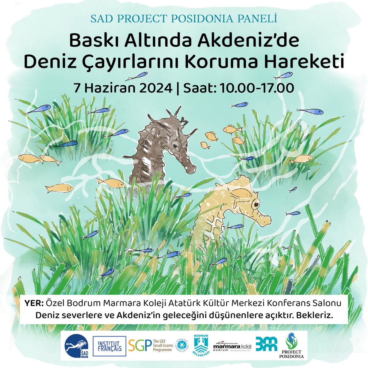 arathrim's tweet image. Panele Bekliyoruz…
Baskı Altında Akdeniz
Bugün Saat 10:00 - 17:00
Özel Bodrum Marmara Koleji