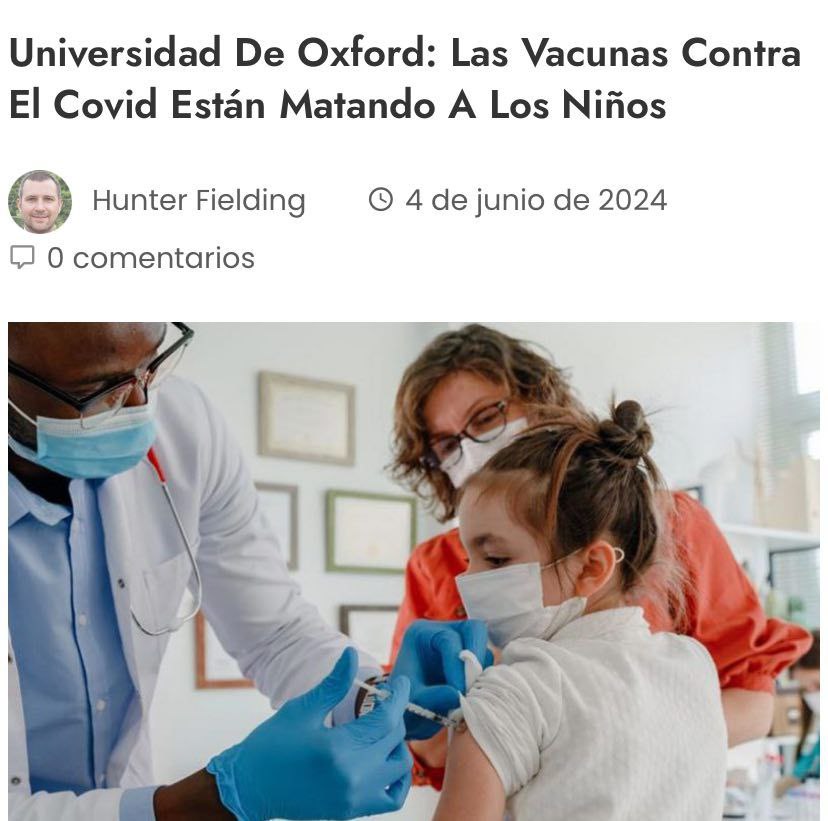 jos_corbin's tweet photo. Los científicos de la famosa Universidad de Oxford están dando la alarma después de descubrir que las vacunas de ARNm de Covid han desencadenado un número impactante de ataques cardíacos y muertes repentinas en niños.

¡Únete! 👉 https://t.co/ChL2yDICcx https://t.co/4epVYa4F42