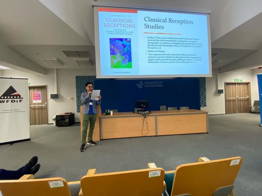 Talking about classical reception studies <a href="/2024AAS/">AAS 2024 Szczecin</a> 😬. Thank you to everyone who showed up (and asked great questions)! It’s been a great conference so far and there’s still one day left. #aas2024