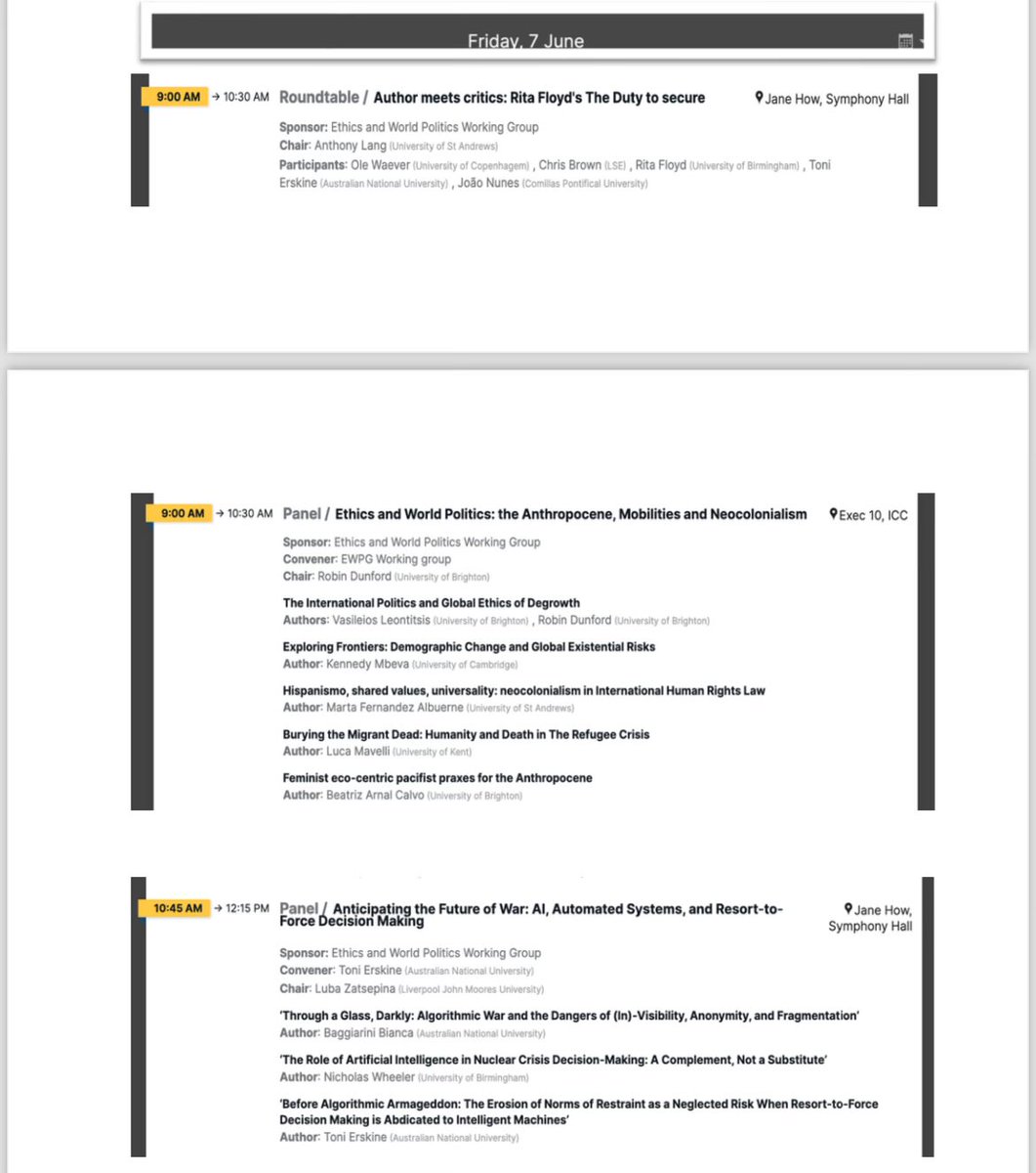 BISA Ethics tweet media