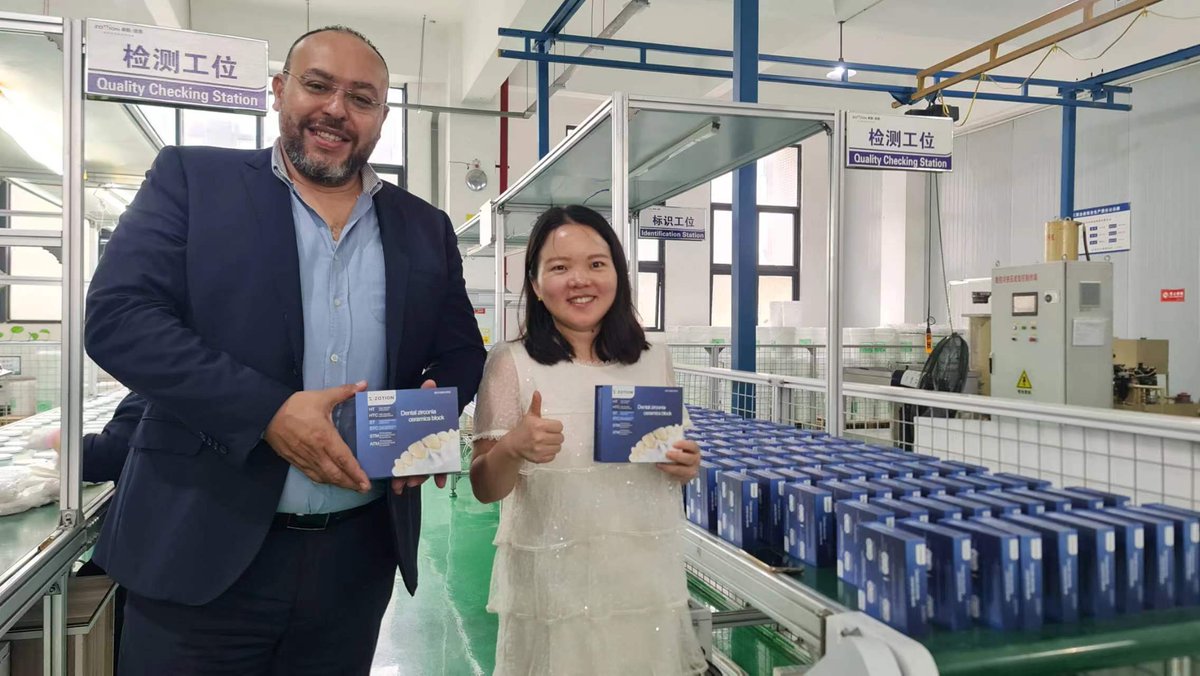 ThomasRan3's tweet photo. Thank you for visiting our factory

https://t.co/ZTPH7HIJXJ
#dental #dentalzirconia #zirconiamillingmachine
#cadcamdentistry #dentallabmachine #dentalmillingmachine #dentallab #Zotion #fresadoradental #t20zotion #sinteringoven #dentalsinteringfurnace #sinteringfurnace https://t.co/Gx3qy3stmw