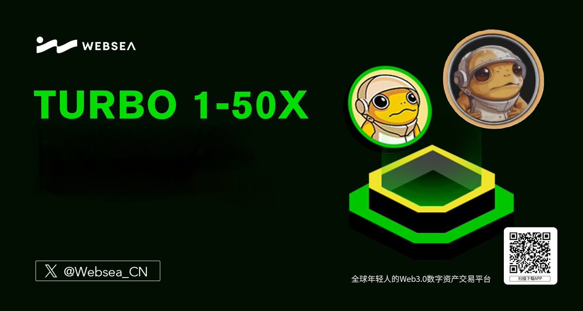 TurboToadToken's tweet image. $Turbo now on @Websea_CN
A global digital asset trading platform