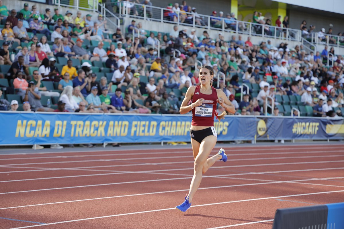 RiderXCTF's tweet photo. What a night for @teagyluvs! She advances to Saturday's NCAA Finals. The race can be seen live on ESPN at 5:41 p.m. (ET). 

#GoBroncs 

📸 courtesy of Walt Middleton https://t.co/grSMv1ugRW