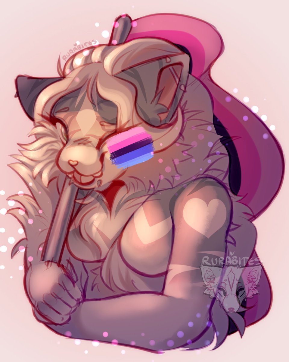 rurabites's tweet photo. Happy pride <3

#furry #furryart #furryartist #PrideFlag #pridemonth https://t.co/i5ricUYVFF