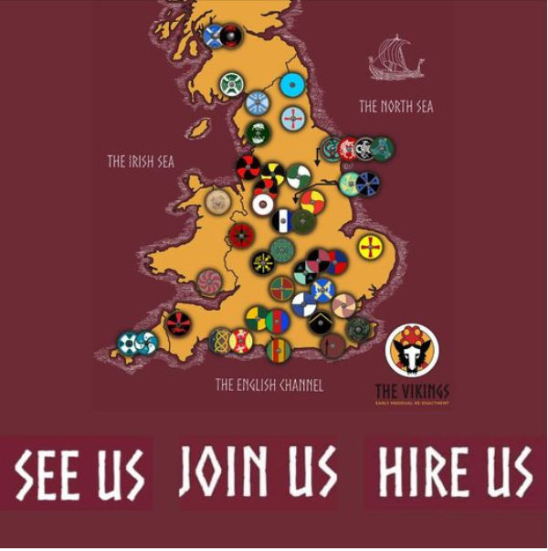 TheVikingsUK's tweet photo. Are you looking for an event to attend, a fantastic new hobby or a professional society to bring something special to your own event?
The map  shows where our groups are located. We cover the whole of the UK so we can absolutely help you!
Contact us now https://t.co/5htxRyOC3d https://t.co/HdQ7ONL3ni