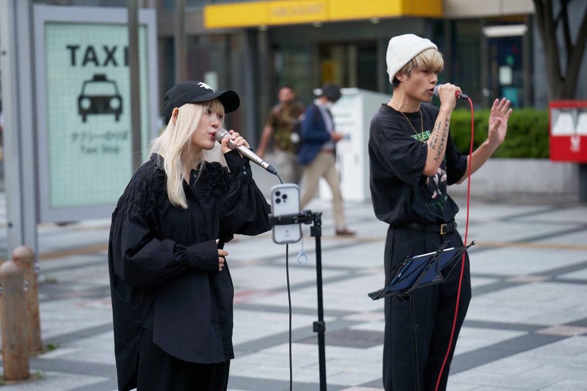 twelvetonetune's tweet image. EAST LAND BEATS(YUKINA / 美木優希奈 さん @yukina_miki_ / NORi さん @105_nori )
路上ライブ @ 錦糸町駅北口
2024年6月6日(木)
#EASTLANDBEATS
#ELB
#YUKINA
#美木優希奈
#NORi