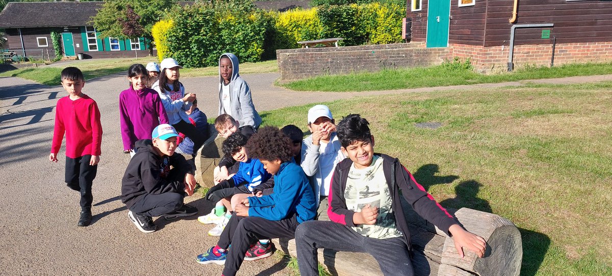 Good morning from Sayers Croft.  We were all a bit sleepy and had to be woken up this morning but we are now packed and ready for a big breakfast.