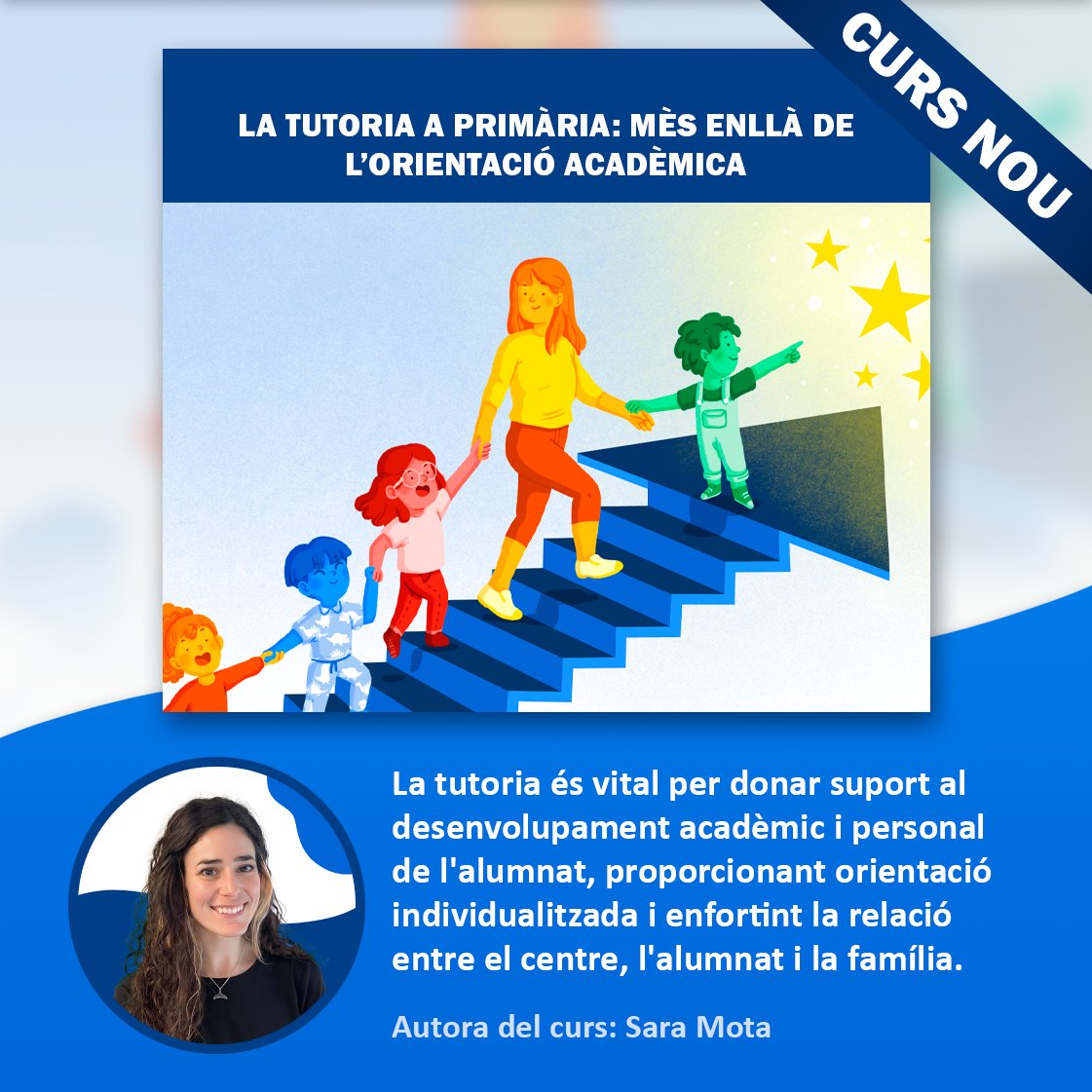 SomDocents's tweet photo. Ei, família docent!, que publiquem un curs nou de molt fàcil aplicació! https://t.co/KHkBmrrsKG No us el perdeu! https://t.co/fsPmPrV8OJ