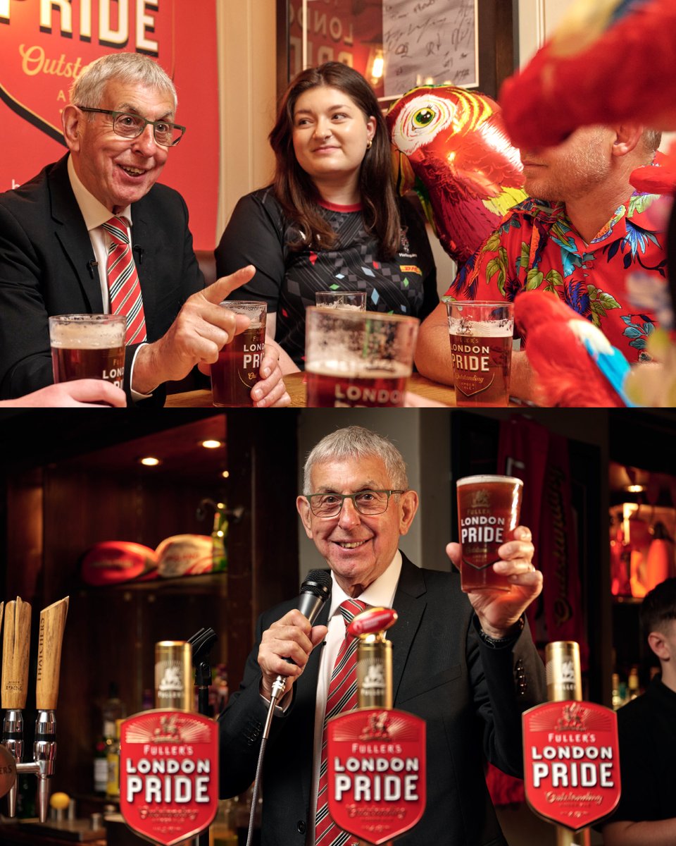 London_Pride's tweet photo. Rugby legend, Sir Ian McGeechan recently visited the @CabbagePatchPub and delivered a βPub Pep Talkβ to fire up fans ahead of this weekend's @premrugby Final 2024. π π
https://t.co/8SUhRN9Ery
Fullerβs London Pride, the Official Beer of Premiership Rugby. #SupportWithPride π» https://t.co/snVT0U8oph