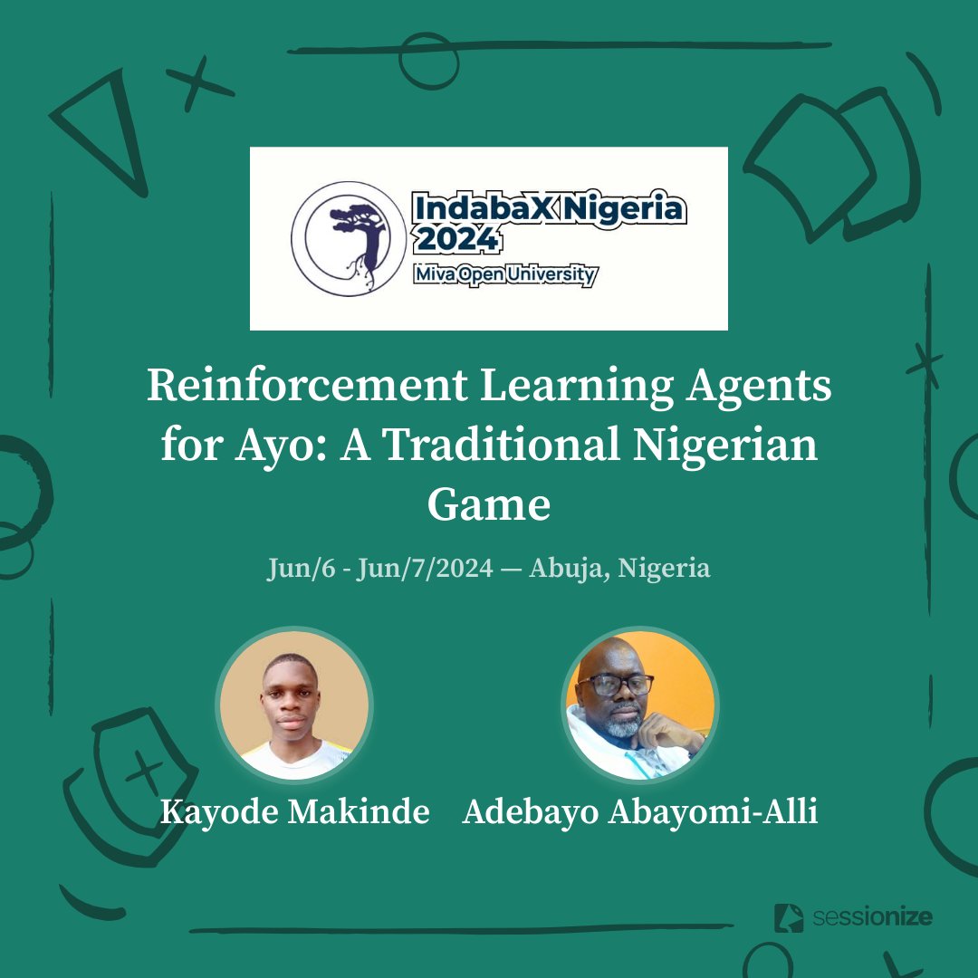 Hey guys, I did this really cool thing - I trained  AI to play Ayo. And it works incredibly well, the AI has beaten every human player I know! I'll be presenting on this AI Ayo project today in Abuja <a href="/IndabaXNigeria/">IndabaxNigeria</a>. You should definitely come check it out if...