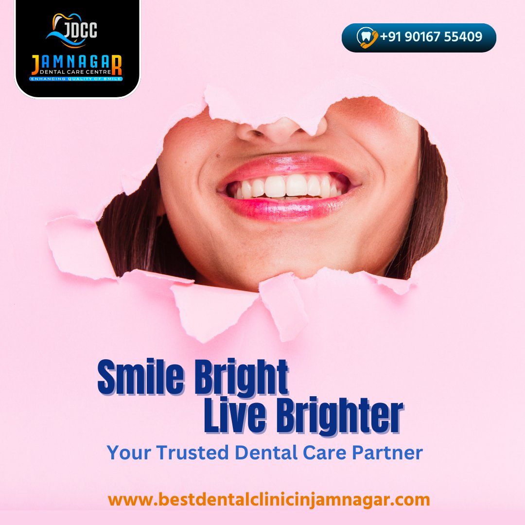 Smile Bright Live Brighter
Your Trusted Dental Care Partner <a href="/jdccjamnagar/">Jamnagar dental care center</a> Best Dental Clinic in Jamnagar

📞 +91 90167 55409

#bestdentistinjamnagar #jamnagardentalcarecenter #jdcc #jdccjamnagar #Jamnagar #GujaratiNews #Smile #smilemore #DentalHealthFirst #DentalHealthMatters